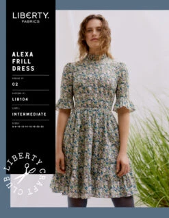 Liberty Alexa Frill Dress (Intermediate) -CELOVE Clothing Shop 50692512 21502.1618564562