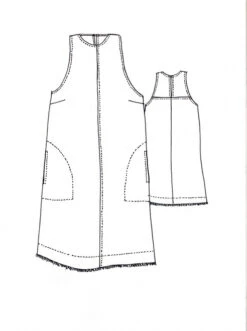 Tessuti Bondi Dress SIZES 6-16 (Beginner) -CELOVE Clothing Shop Bondi Dress scan 71500.1688548931