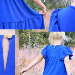 Bel' Etoile Kid's Lily Dress PDF (Beginner) -CELOVE Clothing Shop Collage 13628.1659107162