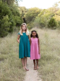 Made By Rae Geranium Dress Kids 6-12 (Intermediate) -CELOVE Clothing Shop Geranium bigs FINAL 2 38905.1655978488