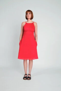 In The Folds Acton Dress PDF (Intermediate)