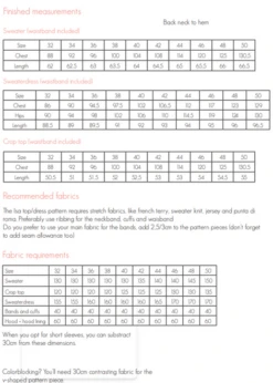 Bel' Etoile Isa Sweater, Dress & Top PDF (Beginner) 19 Bel' Etoile Isa Sweater, Dress & Top PDF (Beginner) -CELOVE Clothing Shop Isa charts 93466.1652960082