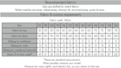 Bel' Etoile Kid's Jules Top & Dress PDF (Beginner) -CELOVE Clothing Shop Jules kids fabric requirements 34076.1666788107