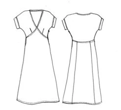 Tessuti Lois Dress (Intermediate) -CELOVE Clothing Shop Lois Dress Scan 03355.1562612452