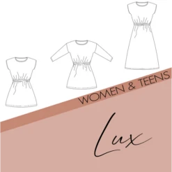 Bel' Etoile Lux Dress PDF (Beginner) -CELOVE Clothing Shop Lux dames EnglishMiddel 10 99520.1652961133