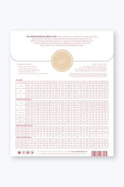 Named Sisko Dress & Top (Intermediate) -CELOVE Clothing Shop SISKO cover back 57289.1652961399