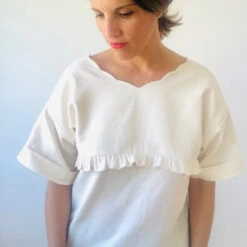 You Made My Day 14th Of May Blouse & Dress PDF (Intermediate) -CELOVE Clothing Shop Scalloped neckline You Made My Day Patterns 14th of May Blouse pattern 67845.1587474628