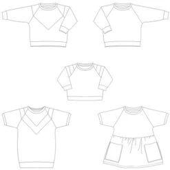 Bel' Etoile Kid's Isa Dress, Top & Sweater PDF (Beginner) 28 Bel' Etoile Kid's Isa Dress, Top & Sweater PDF (Beginner) -CELOVE Clothing Shop Shop front Isa kids 63500.1656071070