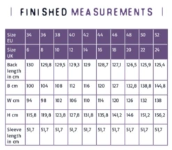 Atelier Jupe Tilde Shirt Dress PDF (Intermediate) -CELOVE Clothing Shop Tilde finished measurements 45108.1636626380