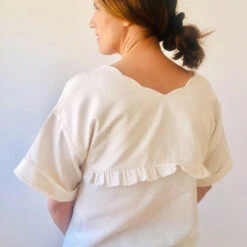 You Made My Day 14th Of May Blouse & Dress PDF (Intermediate) -CELOVE Clothing Shop You Made My Day 14th of May Scalloped round neckline 62663.1587474635