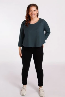 Chalk & Notch Waterfall Raglan Top & Dress PDF (Beginner) -CELOVE Clothing Shop image 00062.1602839120