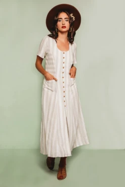 Friday Pattern Company Hughes Dress PDF (Intermediate) -CELOVE Clothing Shop image 00777.1698224830