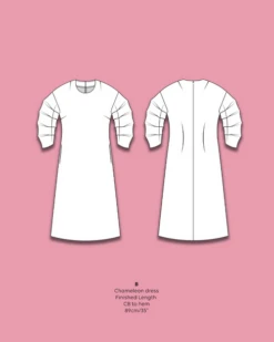 Pattern Cutting Deconstructed Chameleon Dress And Victoriana Sleeve PDF (Beginner) -CELOVE Clothing Shop image 01156.1621609816