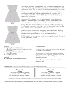 Jennifer Lauren Handmade Kinfolk Dress SIZES 6-24 PDF (Intermediate) -CELOVE Clothing Shop image 01460.1656668335