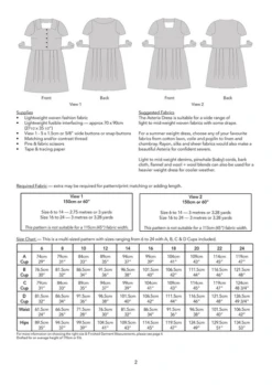 Jennifer Lauren Handmade Asteria Dress PDF SIZES 6-24 (Intermediate) -CELOVE Clothing Shop image 01696.1586258387