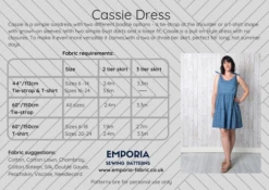 Emporia Cassie Dress (Beginner) -CELOVE Clothing Shop image 02580.1659102796