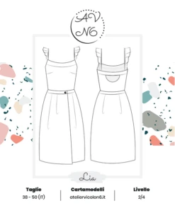 Atelier Vicolo N.6 Lia Dress PDF (Intermediate) -CELOVE Clothing Shop image 02931.1642156612