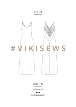 Vikisews Lucia Dress PDF (Intermediate) 27 Vikisews Lucia Dress PDF (Intermediate) -CELOVE Clothing Shop image 03124.1674659633