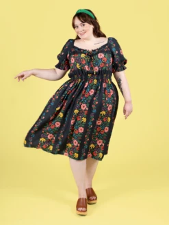 Tilly And The Buttons Mabel Dress & Blouse SIZES 6-34 (Intermediate) -CELOVE Clothing Shop image 03143.1678899252