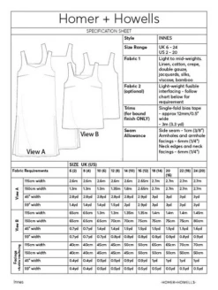 Homer + Howells Innes Midi Dress & Cami Top PDF (Beginner) 17 Homer + Howells Innes Midi Dress & Cami Top PDF (Beginner) -CELOVE Clothing Shop image 06100.1627047776