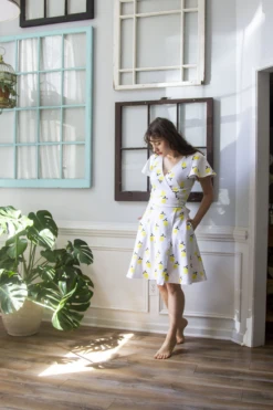 Untitled Thoughts Mathilde Wrap Dress & Peplum Top PDF (Beginner) -CELOVE Clothing Shop image 06213.1593776679