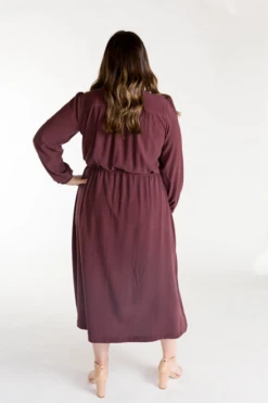 Chalk & Notch Orchid Midi Dress PDF (Intermediate) -CELOVE Clothing Shop image 06427.1627648740