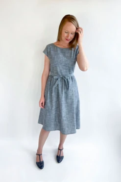 Jennifer Lauren Handmade Isla Wrap Dress SIZES 16-34 PDF (Intermediate) -CELOVE Clothing Shop image 07498.1652352989