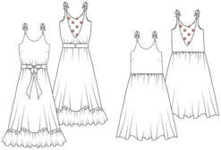 Untitled Thoughts Olive Dress PDF (Intermediate) -CELOVE Clothing Shop image 07921.1645199914