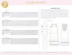 Paradise Patterns Hallon Dress PDF (Intermediate) -CELOVE Clothing Shop image 08951.1671029229