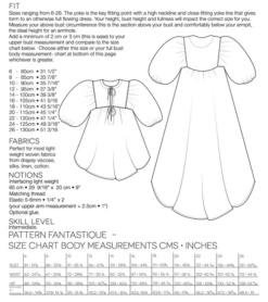 Pattern Fantastique Vali Dress & Top (Intermediate) -CELOVE Clothing Shop image 09655.1696431812