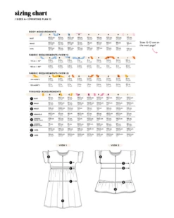 Les Perlines Palma Dress PDF (Beginner) -CELOVE Clothing Shop image 10402.1695207244