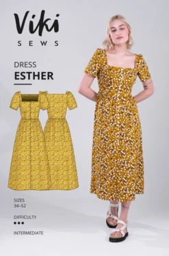 Vikisews Esther Dress PDF (Intermediate) 23 Vikisews Esther Dress PDF (Intermediate) -CELOVE Clothing Shop image 11353.1683123375