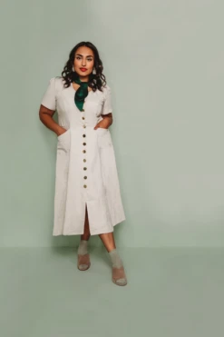 Friday Pattern Company Hughes Dress PDF (Intermediate) -CELOVE Clothing Shop image 11999.1698224828