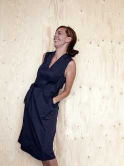 The Assembly Line V-Neck Dress (Beginner) -CELOVE Clothing Shop image 13409.1548942784