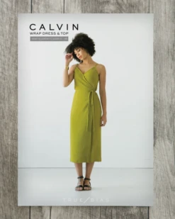 True Bias Calvin Wrap Dress & Top (Intermediate) -CELOVE Clothing Shop image 14697.1567508127