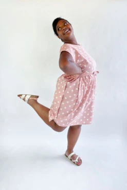 Jennifer Lauren Handmade Isla Wrap Dress SIZES 6-24 PDF (Intermediate) -CELOVE Clothing Shop image 15499.1652352527