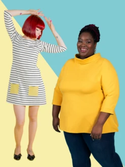 Tilly And The Buttons Coco Dress & Top SIZES 6-34 (Beginner)