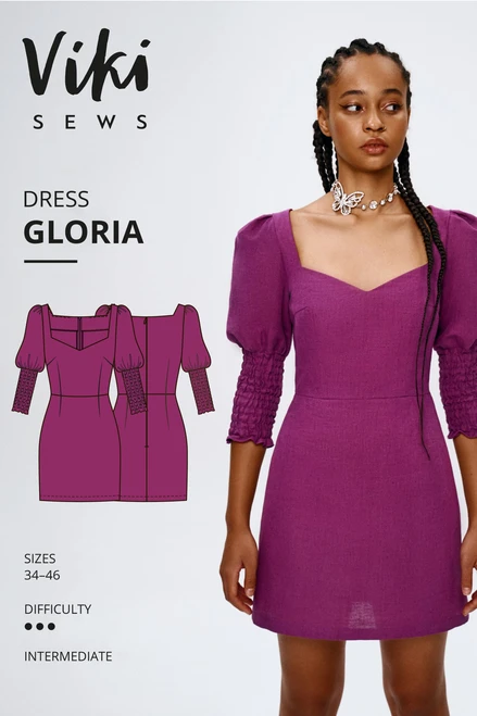 Vikisews Gloria Dress PDF (Intermediate) 17 Vikisews Gloria Dress PDF (Intermediate) - Image 17
