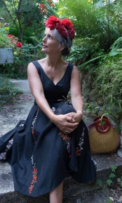 Sew La Di Da Vintage Rose Dress PDF (Intermediate) -CELOVE Clothing Shop image 20783.1589297667