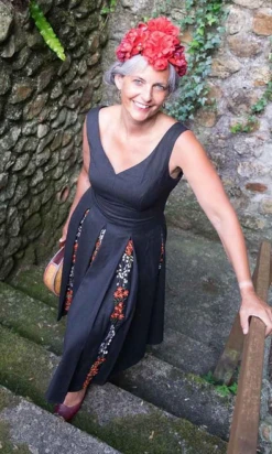 Sew La Di Da Vintage Rose Dress PDF (Intermediate) -CELOVE Clothing Shop image 24808.1589297670