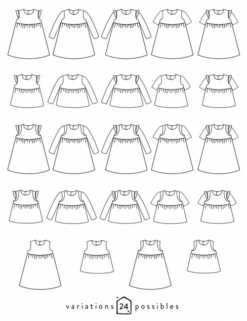 Atelier Scämmit Bouton D'or Dress & Blouse (Intermediate) -CELOVE Clothing Shop image 26445.1670415164