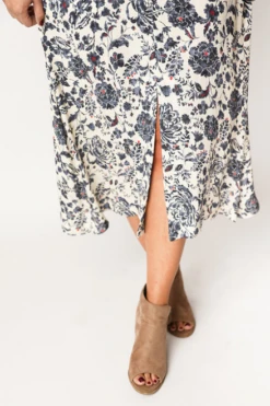 Chalk & Notch Orchid Midi Dress PDF (Intermediate) -CELOVE Clothing Shop image 28614.1627648712