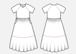 Sew Different Ripple Dress (Beginner) -CELOVE Clothing Shop image 35507.1677062816