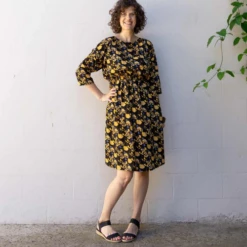 Sew DIY Lou Box Dress 2 PDF (Beginner) -CELOVE Clothing Shop image 36547.1606362545