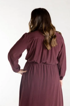 Chalk & Notch Orchid Midi Dress PDF (Intermediate) -CELOVE Clothing Shop image 36738.1627648748