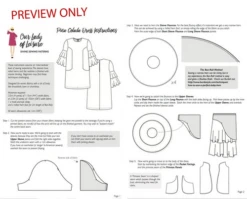 Our Lady Of Leisure Pina Colada Dress PDF (Intermediate) -CELOVE Clothing Shop image 37716.1570549582