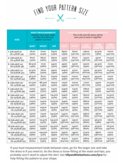 Tilly And The Buttons Lyra Dress SIZES 6-34 (Intermediate) -CELOVE Clothing Shop image 38618.1679504187