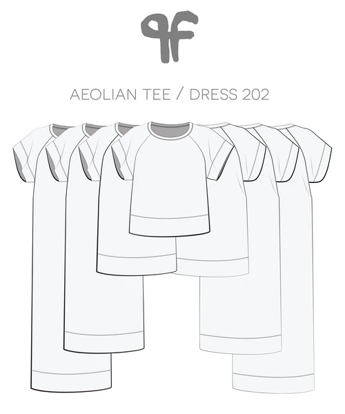 Pattern Fantastique Aeolian Tee Shirt & Dress (Beginner) 7 Pattern Fantastique Aeolian Tee Shirt & Dress (Beginner) - Image 7