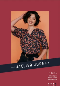 Atelier Jupe Olivia Blouse & Dress PDF (Intermediate) -CELOVE Clothing Shop image 39243.1649329149