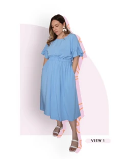 Les Perlines Palma Dress PDF (Beginner)